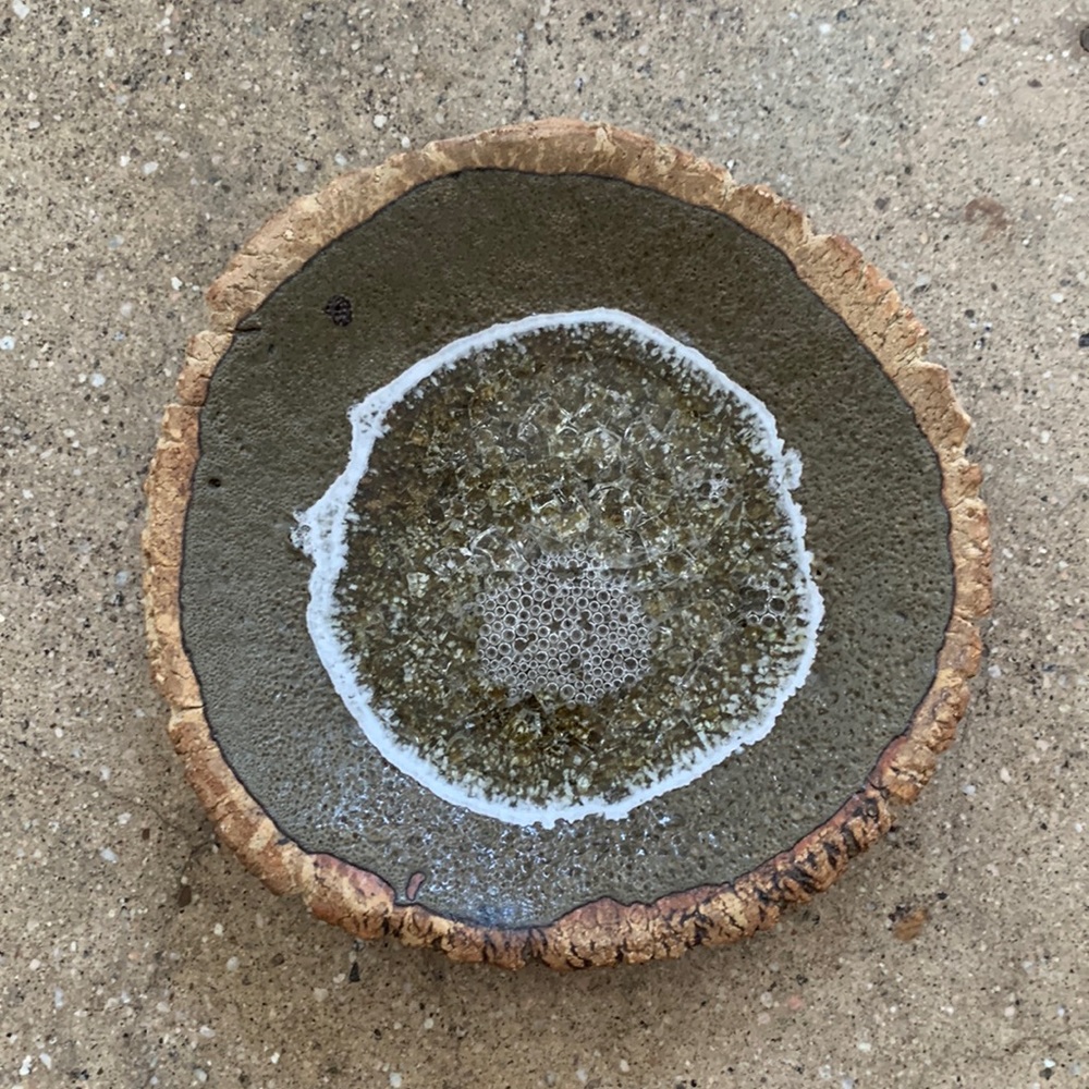 beautiful ceramic dish from new zealand